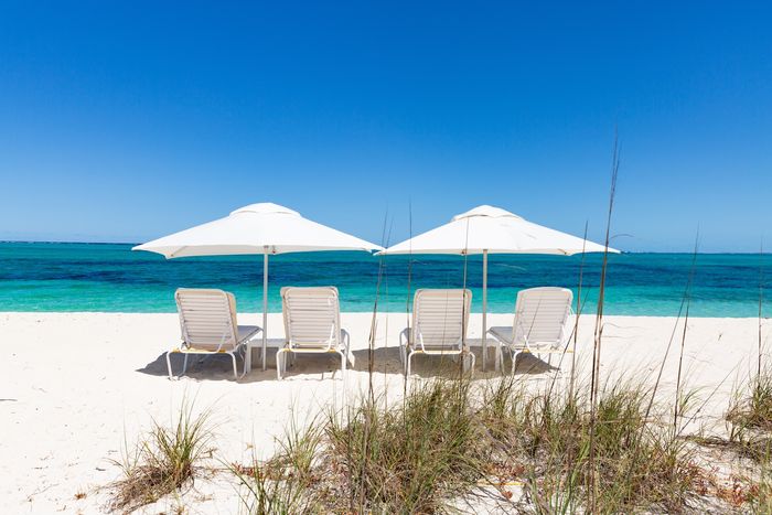 Portofino sits directly on Grace Bay Beachfront and each have private infinity pools 
